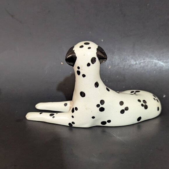Vintage WR Midwinter Ltd Dalmatian Figurine England Ceramic Dog Statue 6" Long U - Picture 4 of 8